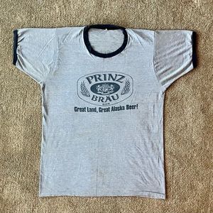 Vintage Prinz Brau Beer T-shirt